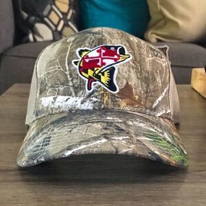 NWT … REALTREE “Edge” Camo Fish Cap / Hat